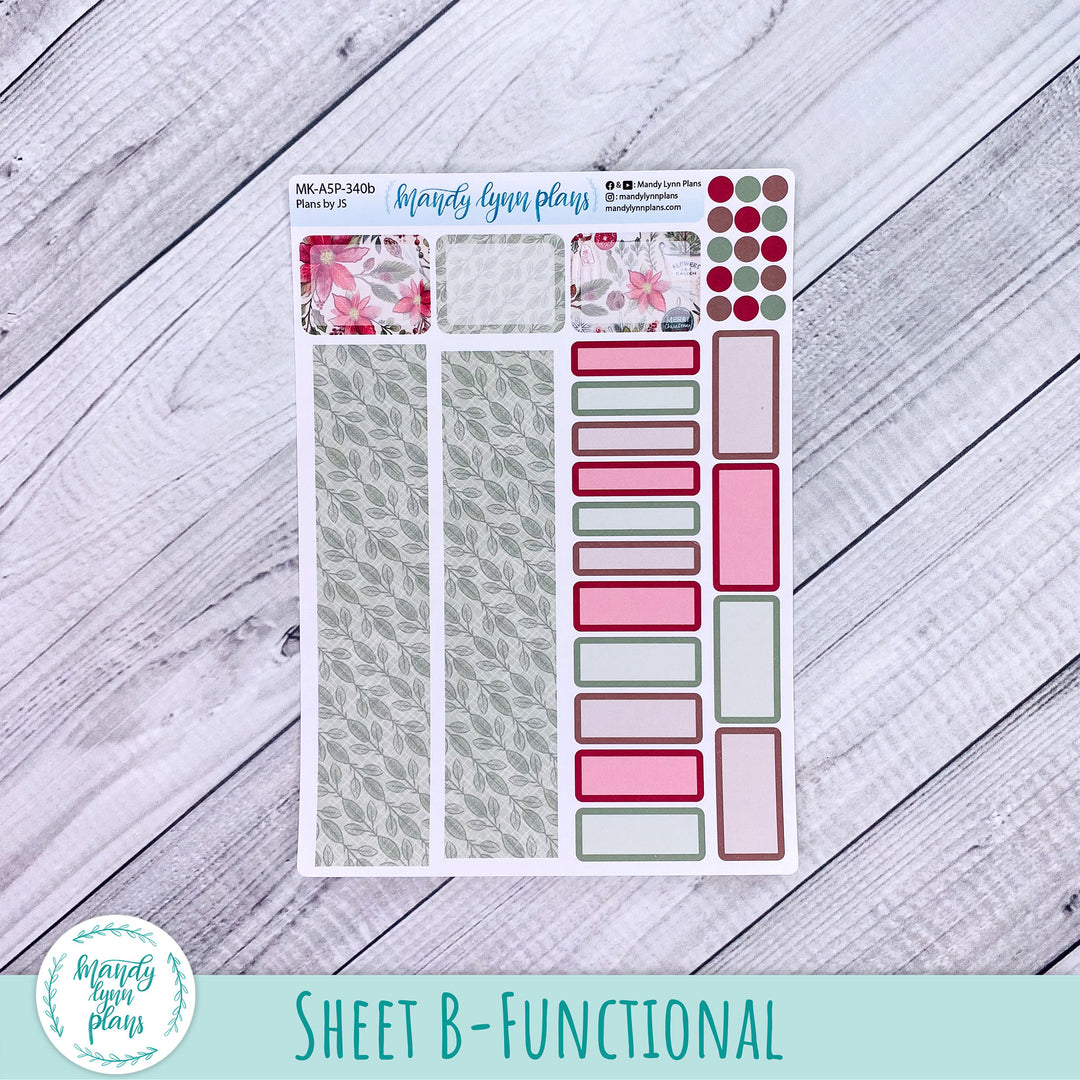 Any Month Plans by Just Scribble Monthly Kit || Old Fashioned Christmas || MK-A5P-340