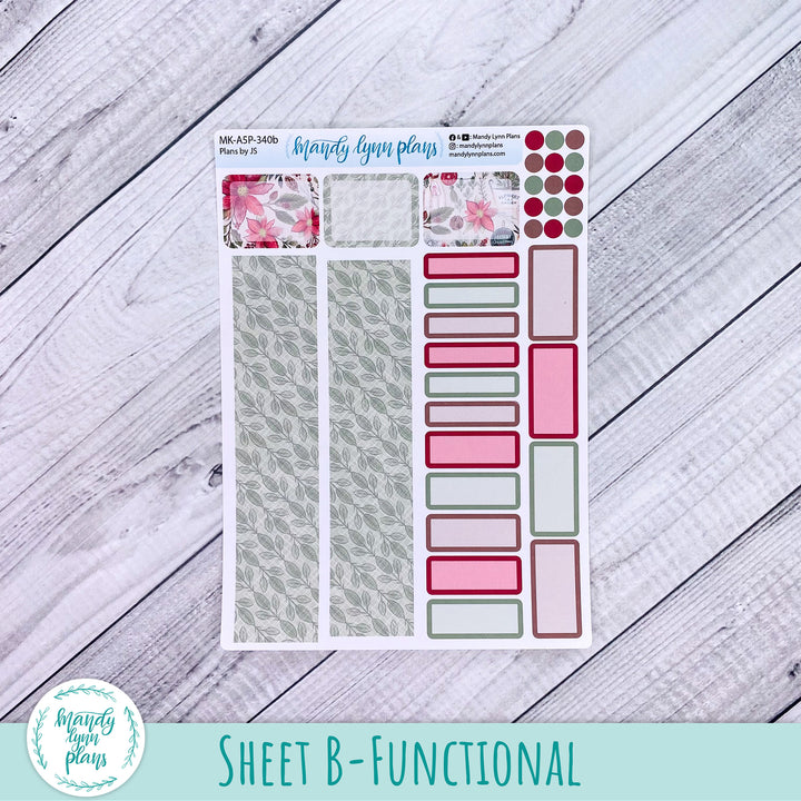 Any Month Plans by Just Scribble Monthly Kit || Old Fashioned Christmas || MK-A5P-340