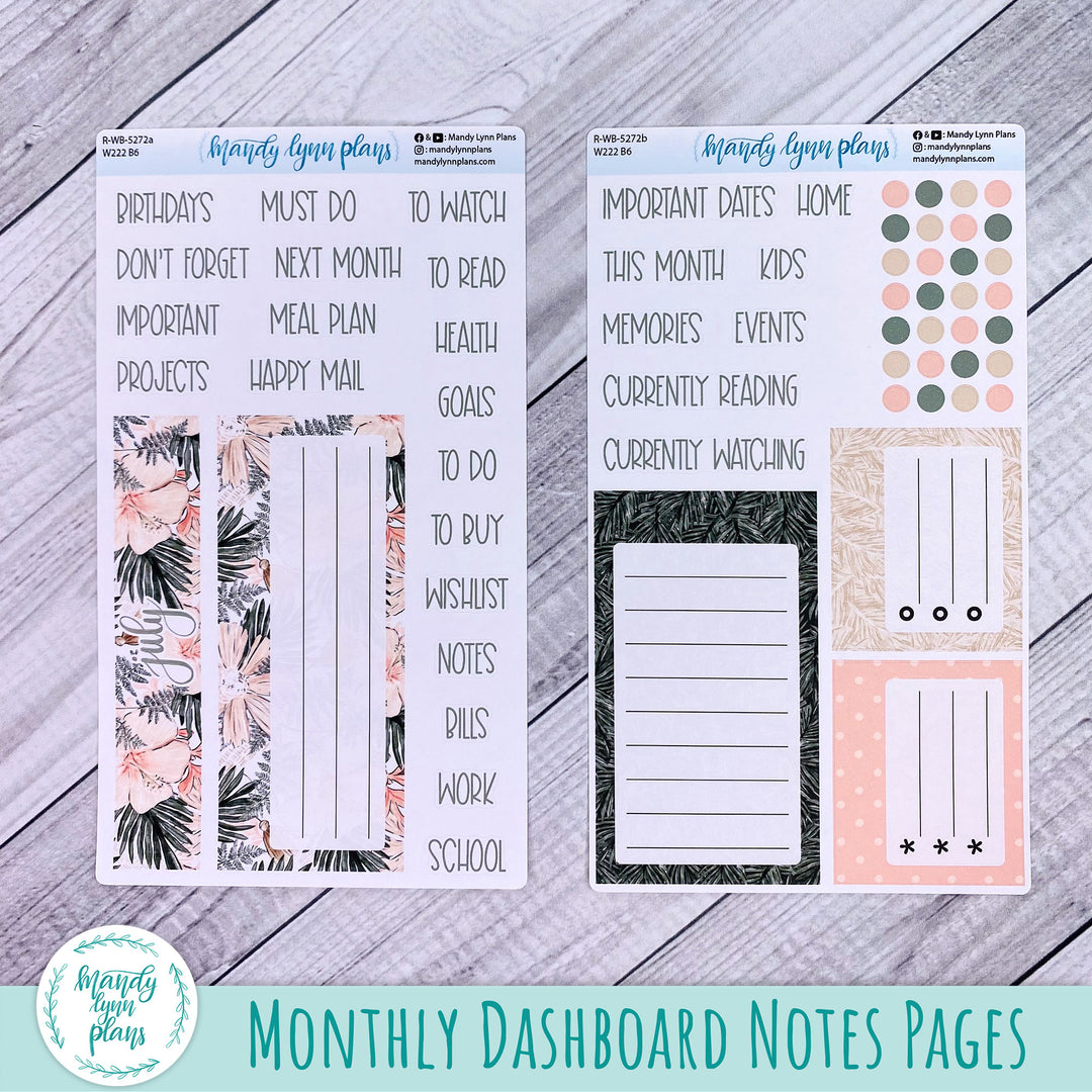 July Wonderland 222 Dashboard || Hibiscus Blooms || 272