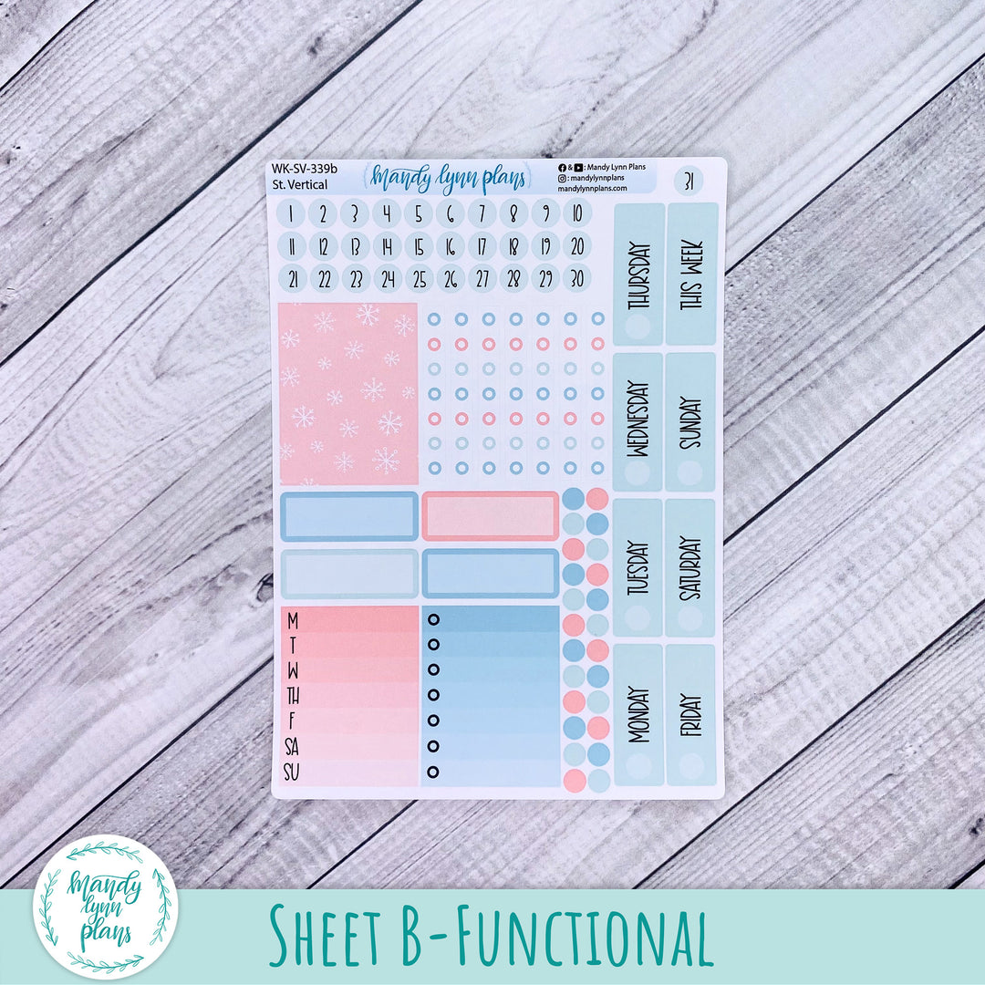 Standard Vertical Weekly Kit || Winter Cheer || WK-SV-339