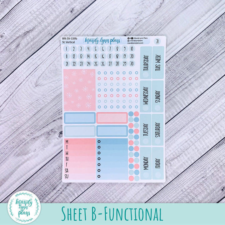 Standard Vertical Weekly Kit || Winter Cheer || WK-SV-339