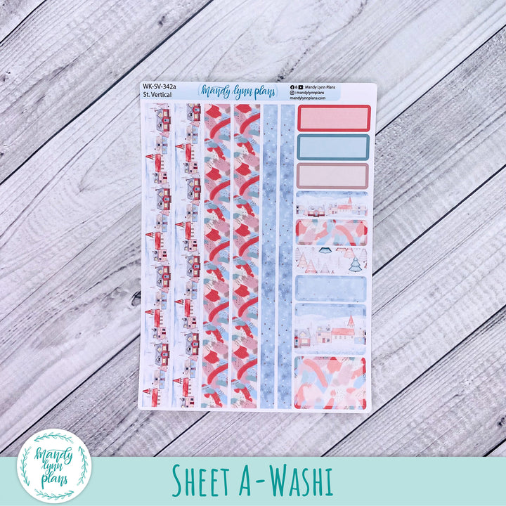 Standard Vertical Weekly Kit || Snow Day || WK-SV-342