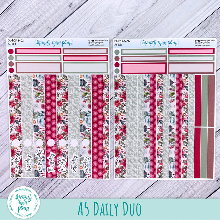 EC A5 Daily Duo Kit || Old Fashioned Christmas || DL-EC5-340
