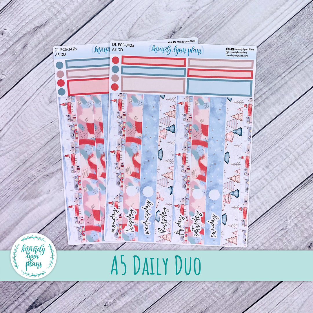 EC A5 Daily Duo Kit || Snow Day || DL-EC5-342