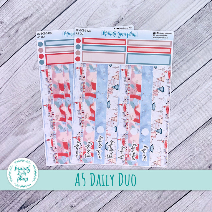EC A5 Daily Duo Kit || Snow Day || DL-EC5-342