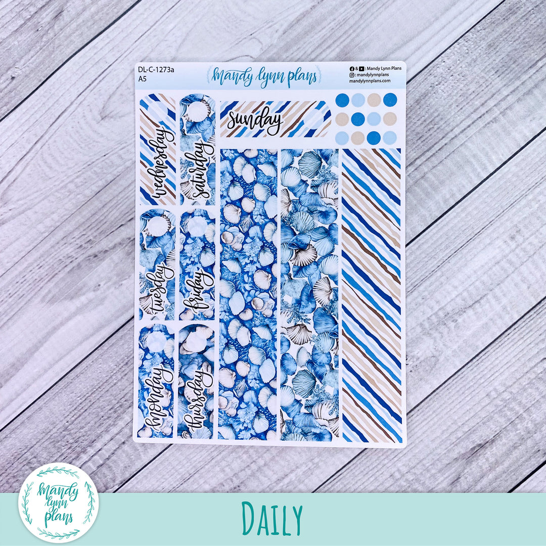 A5 Daily Kit || Seashells || DL-C-1273