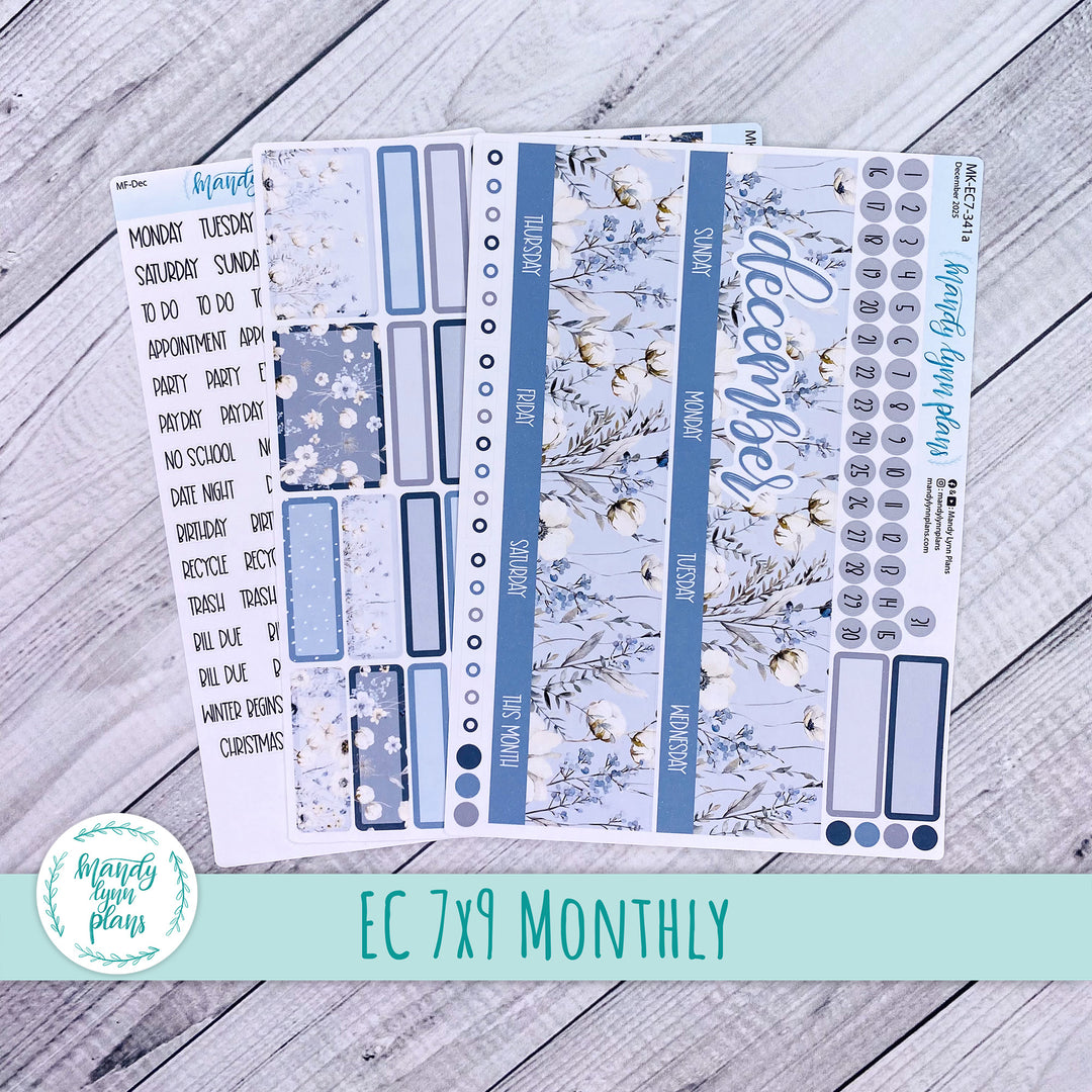 EC 7x9 December Monthly Kit || Winter Blues || MK-EC7-341