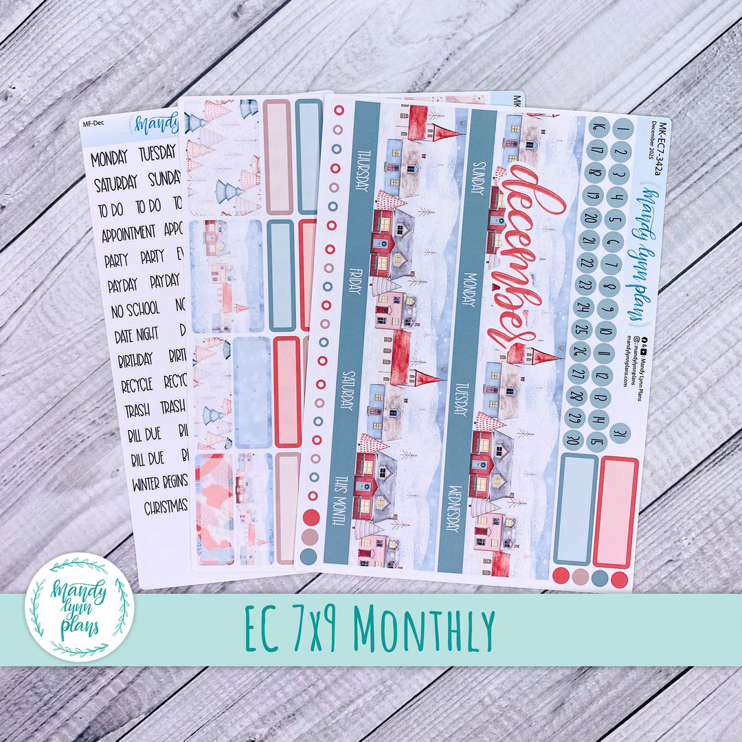 EC 7x9 December Monthly Kit || Snow Day || MK-EC7-342