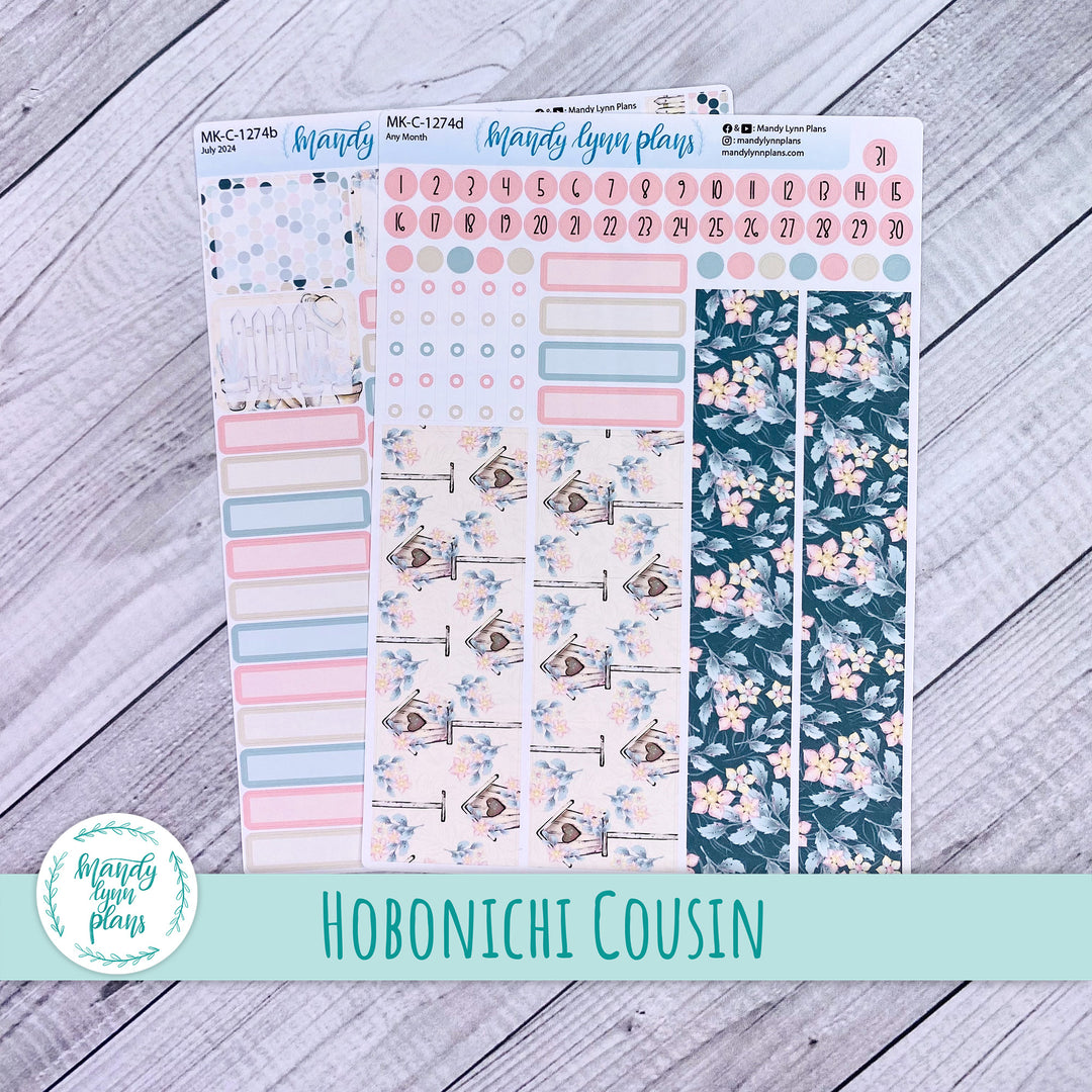 Any Month Hobonichi Cousin Monthly Kit || Sunny Garden || MK-C-1274