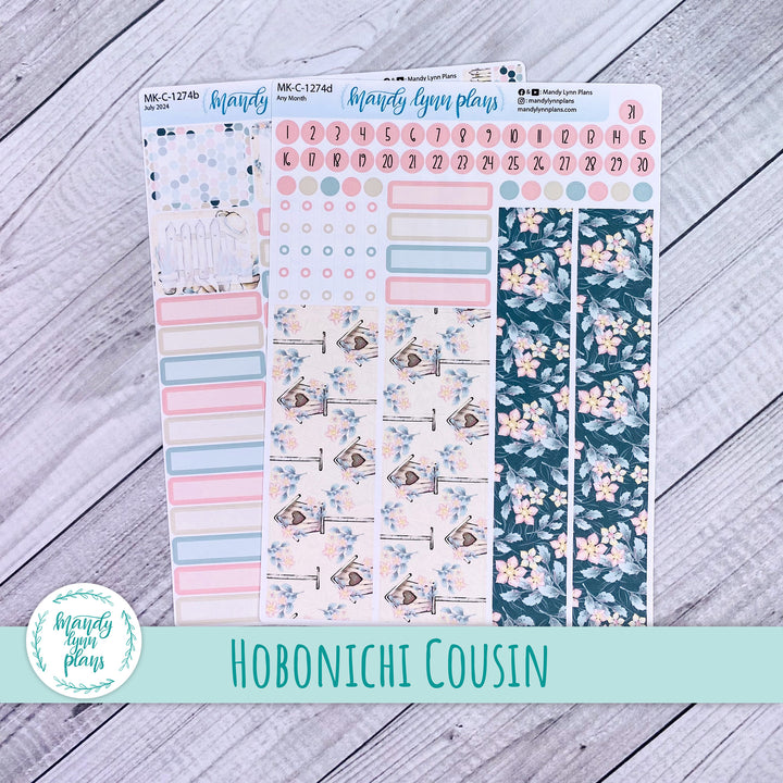 Any Month Hobonichi Cousin Monthly Kit || Sunny Garden || MK-C-1274