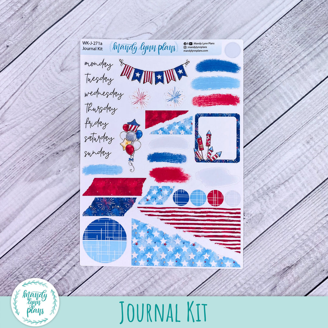 Stars and Stripes Journal Kit || WK-J-271