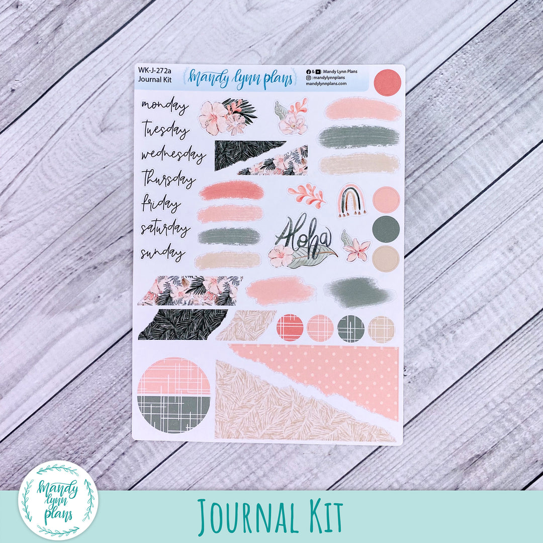 Hibiscus Blooms Journal Kit || WK-J-272