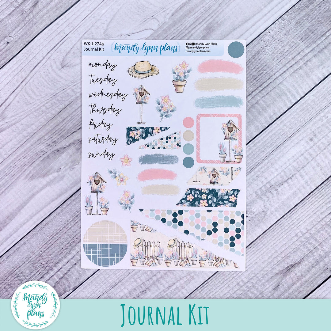 Sunny Garden Journal Kit || WK-J-274
