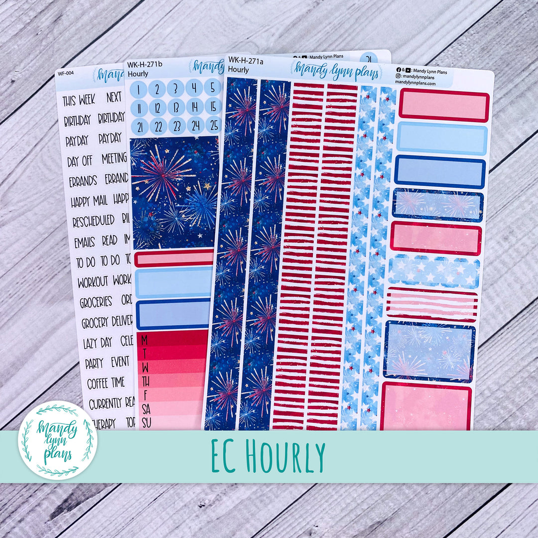 EC Hourly Weekly Kit || Stars and Stripes || WK-H-271