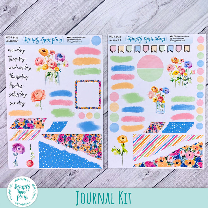 Ranunculus Journal Kit || WK-J-343