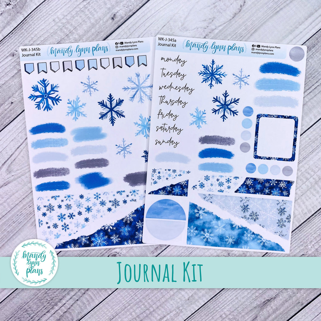 Snowflakes Journal Kit || WK-J-345