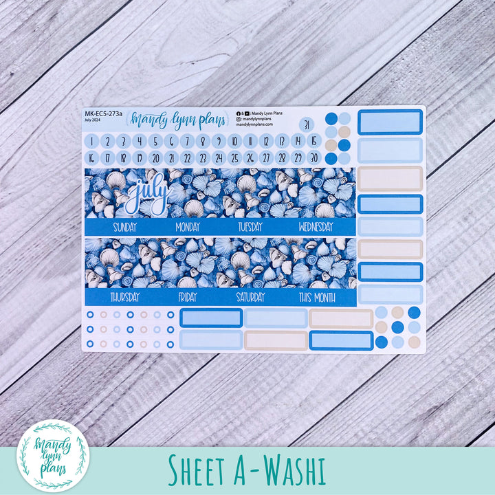 EC A5 July Monthly Kit || Seashells || MK-EC5-273