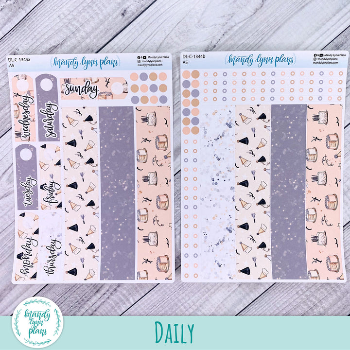 Daily Kit || A5, B6, A6 || Time to Party || 344