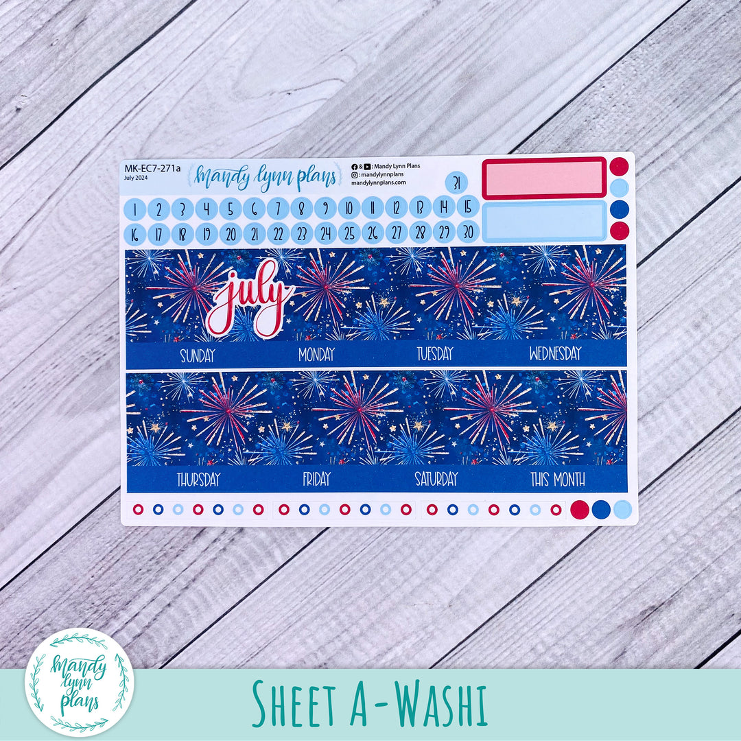 EC 7x9 July Monthly Kit || Stars and Stripes || MK-EC7-271