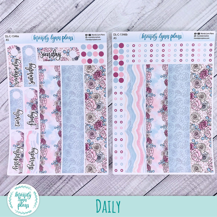 Daily Kit || A5, B6, A6 || Pretty Pastels || 346