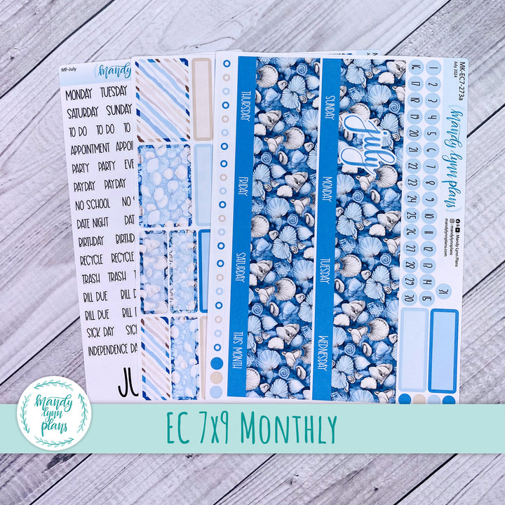 EC 7x9 July Monthly Kit ||  Seashells || MK-EC7-273