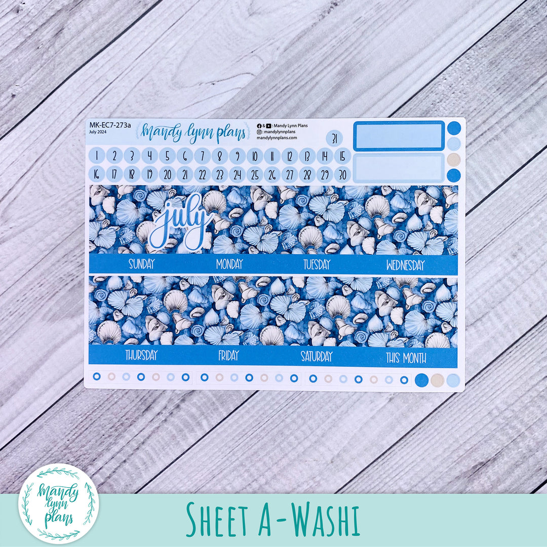 EC 7x9 July Monthly Kit ||  Seashells || MK-EC7-273