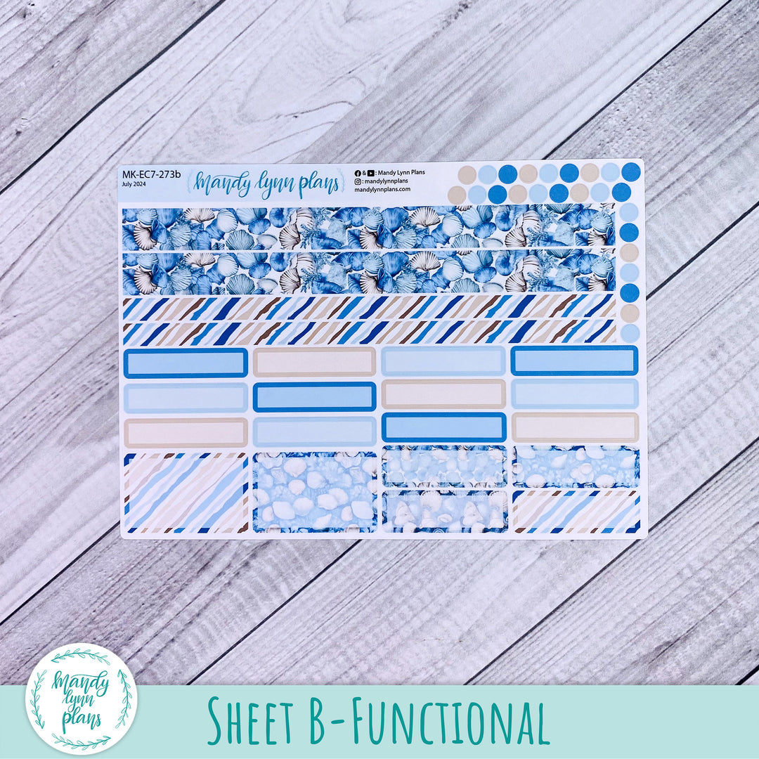 EC 7x9 July Monthly Kit ||  Seashells || MK-EC7-273