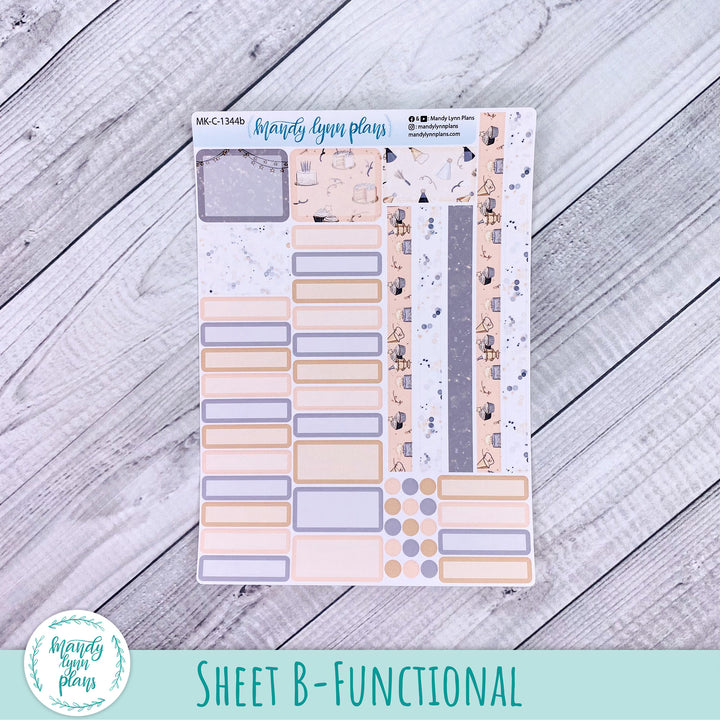 Monthly Kit || Hobonichi Cousin, Weeks, A6 || Time to Party || 344