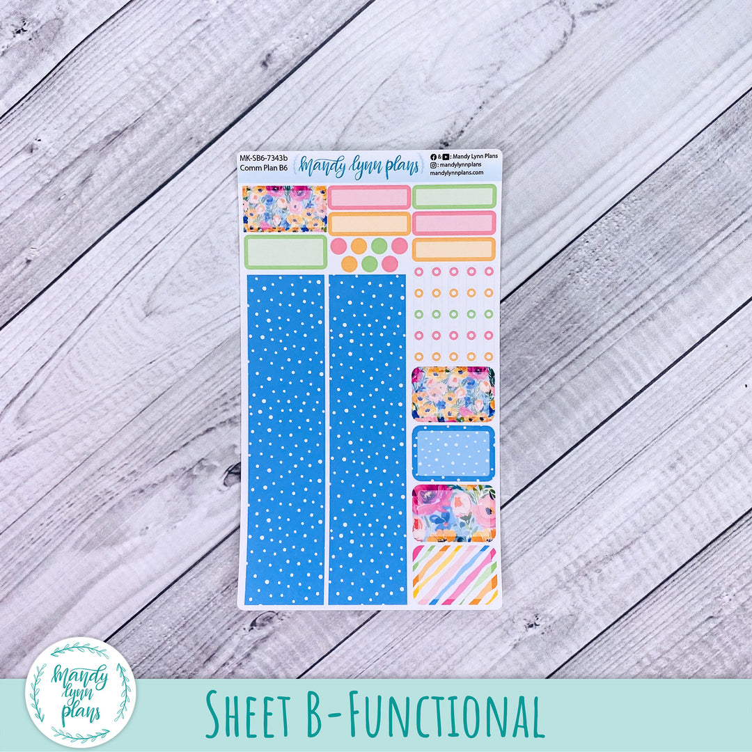 Monthly Kit || Sterling Ink A5, A5 Slim, B6, B6 Slim, N1, N2 Common Planner || Ranunculus || 343