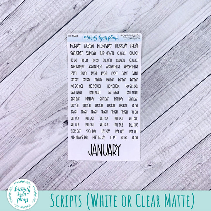 Monthly Kit || Hobonichi Cousin, Weeks, A6 || Time to Party || 344