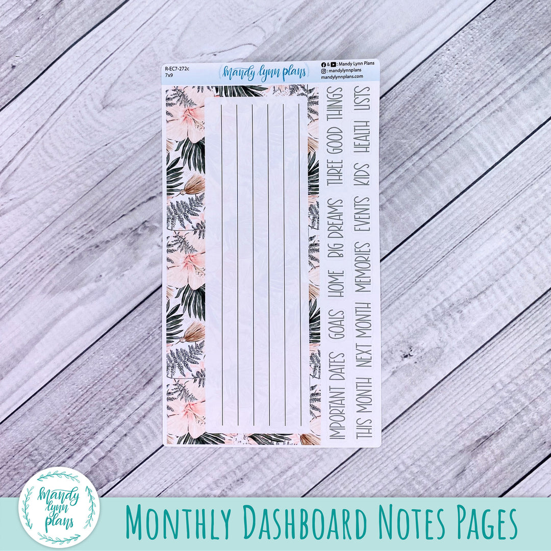 EC 7x9 Dashboard Kit || Hibiscus Blooms || R-EC7-272