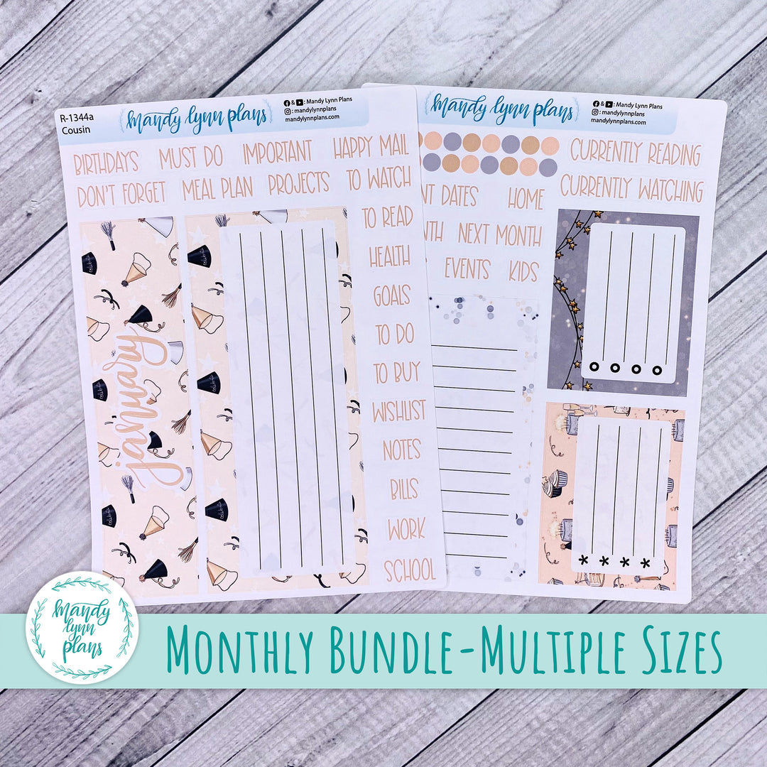 Dashboard Kit || Hobonichi, Common Planner, Wonderland 222, Plans by Just Scribble || Time to Party || 344