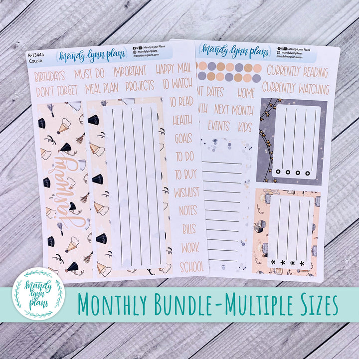 Dashboard Kit || Hobonichi, Common Planner, Wonderland 222, Plans by Just Scribble || Time to Party || 344