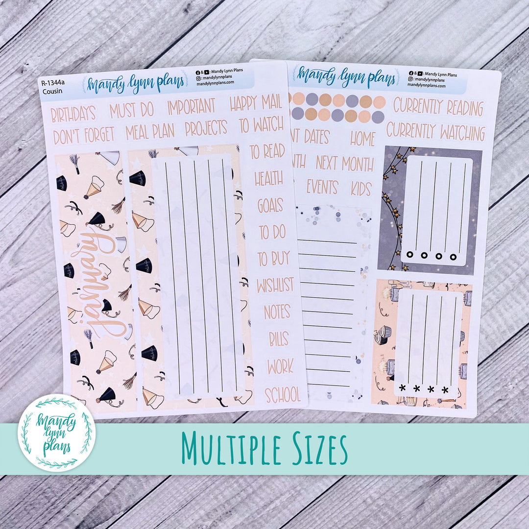 Dashboard Kit || Hobonichi, Common Planner, Wonderland 222, Plans by Just Scribble || Time to Party || 344