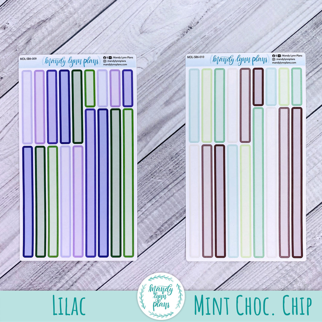 Multi-Day Labels || A5 & B6 Common Planner