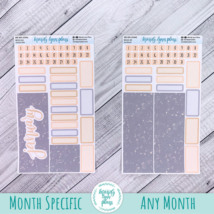 Monthly Kit || Wonderland 222 A5, B6, A6 || Time to Party || 344