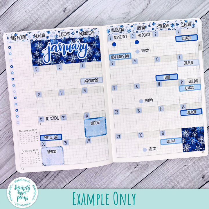 Monthly Kit || Wonderland 222 A5, B6, A6 || Pretty Pastels || 346