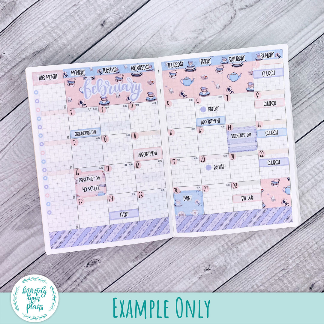 Monthly Kit || Hobonichi Cousin, Weeks, A6 || Spring Bloom || 349