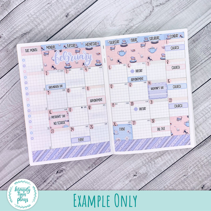 Monthly Kit || Hobonichi Cousin, Weeks, A6 || Spring Bloom || 349