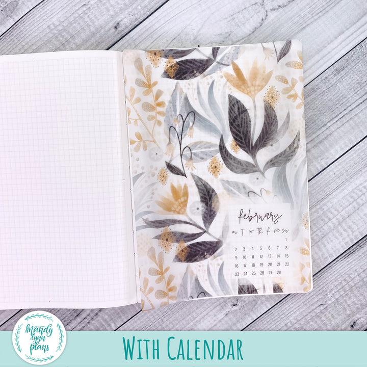 Watercolor Floral Vellum || 350