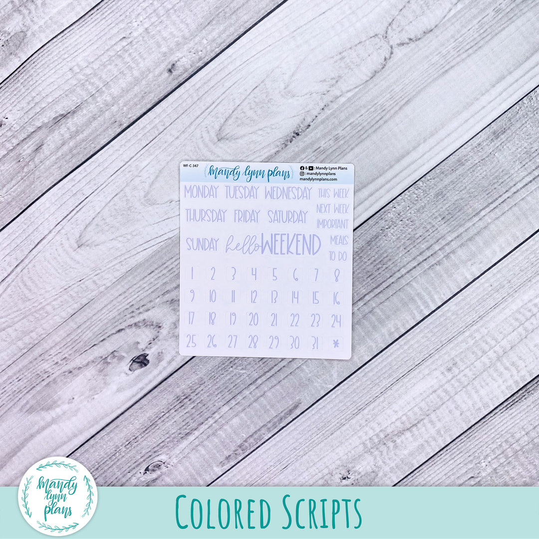 Tea Party Add-Ons || 347