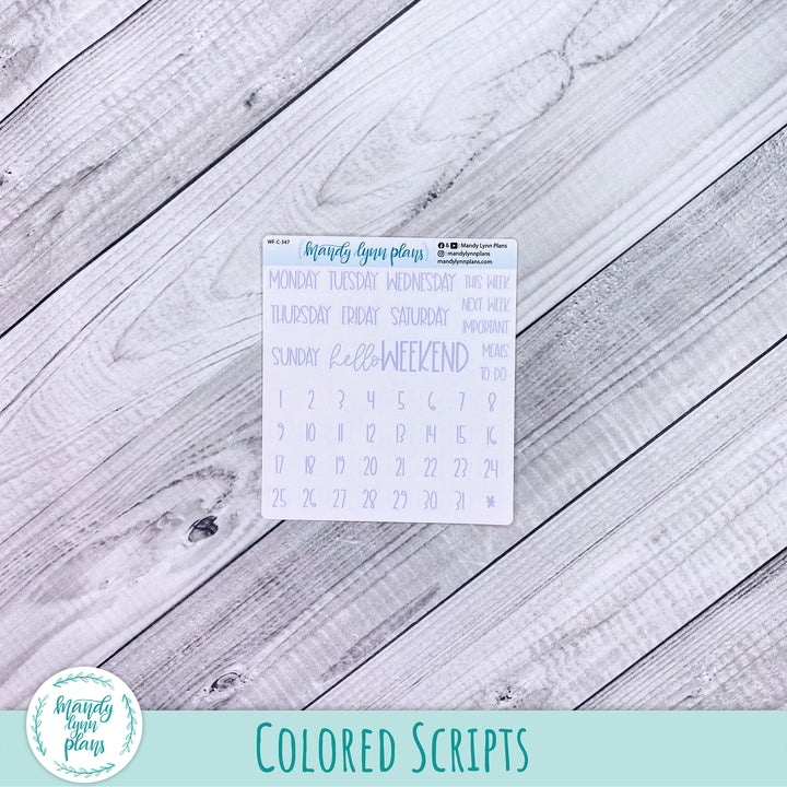 Tea Party Add-Ons || 347