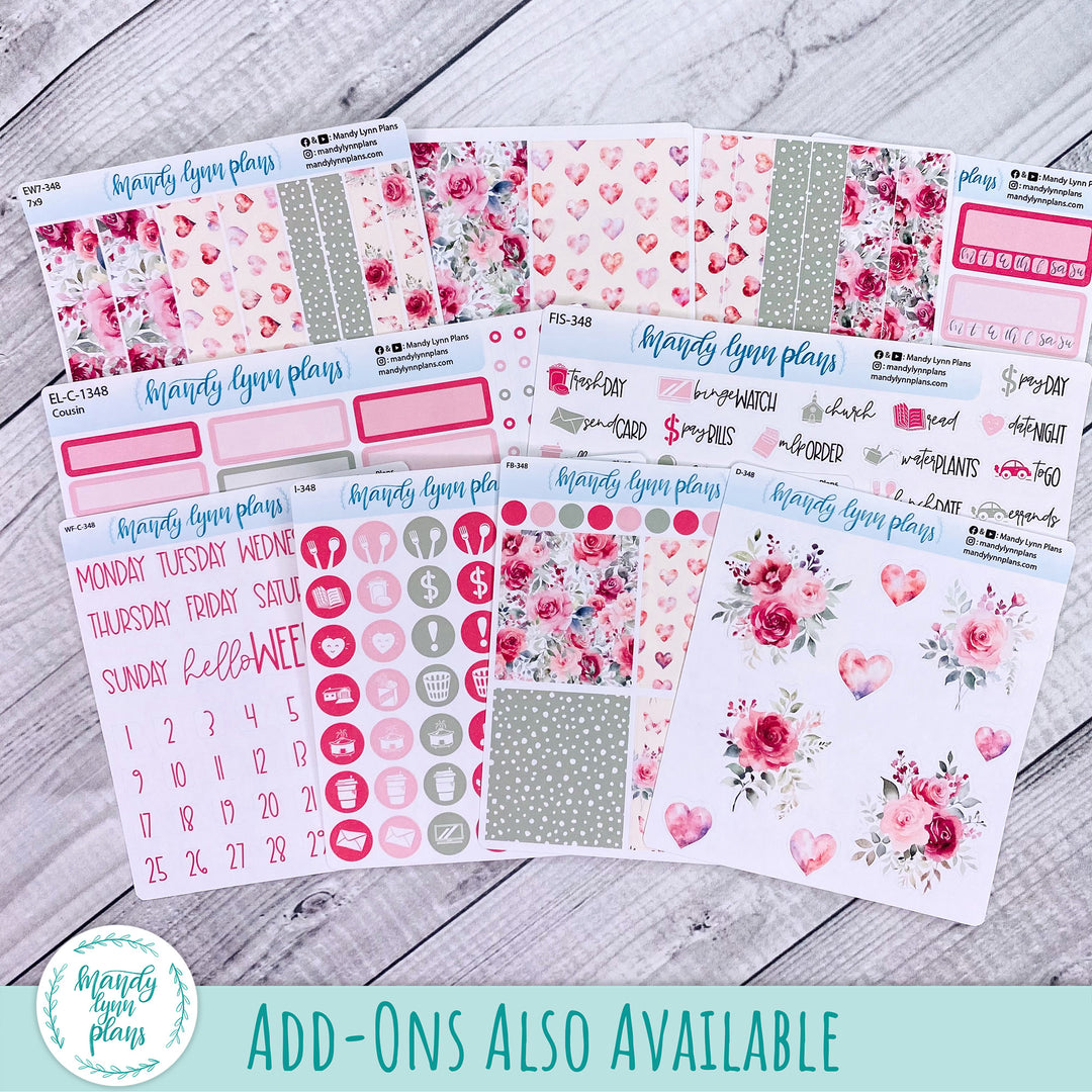 Monthly Kit || Sterling Ink A5, A5 Slim, B6, B6 Slim, N1, N2 Common Planner || Fall in Love || 348