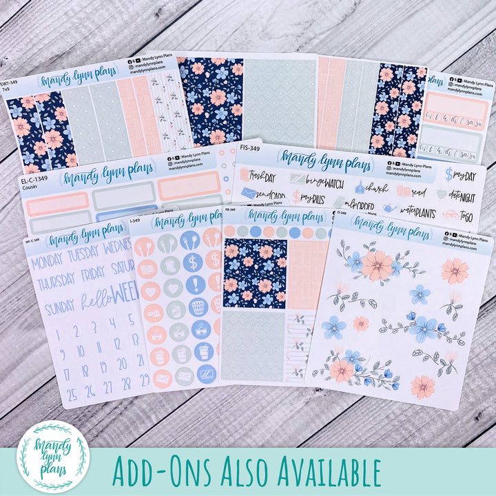 Weekly Kit || Sterling Ink Common Planners || Spring Bloom || 349