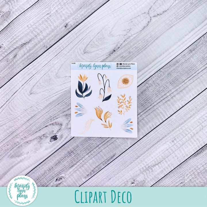 Watercolor Floral Add-Ons || 350