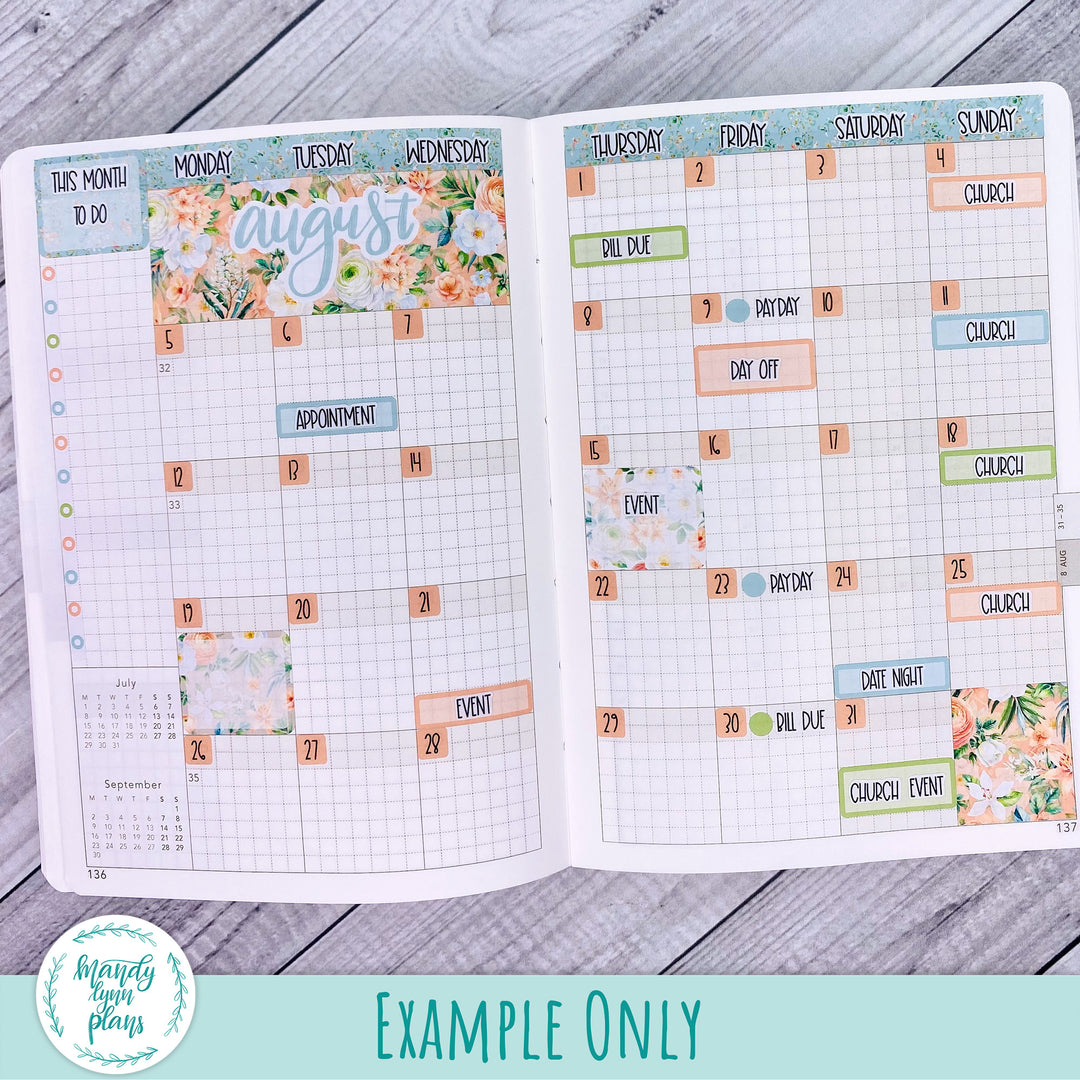 Wonderland 222 August 2024 Monthly Kit || Rustic Wildflowers || 276