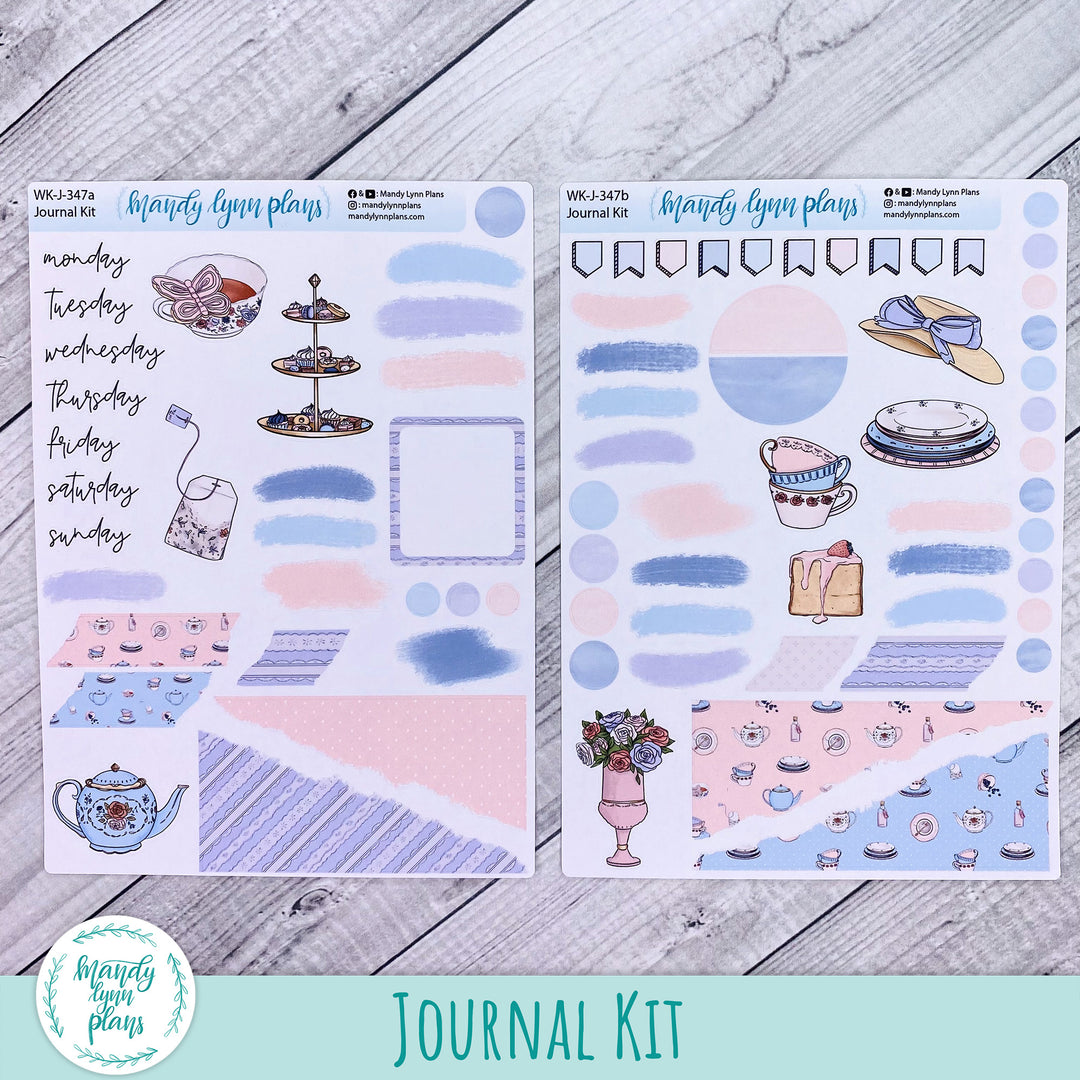Tea Party Journal Kit || WK-J-347