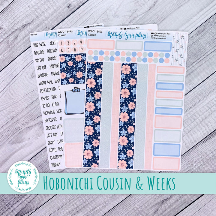 Weekly Kit || Hobonichi Cousin and Weeks || Spring Bloom || 349