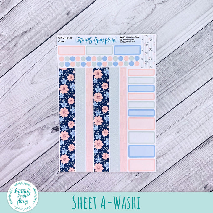 Weekly Kit || Hobonichi Cousin and Weeks || Spring Bloom || 349