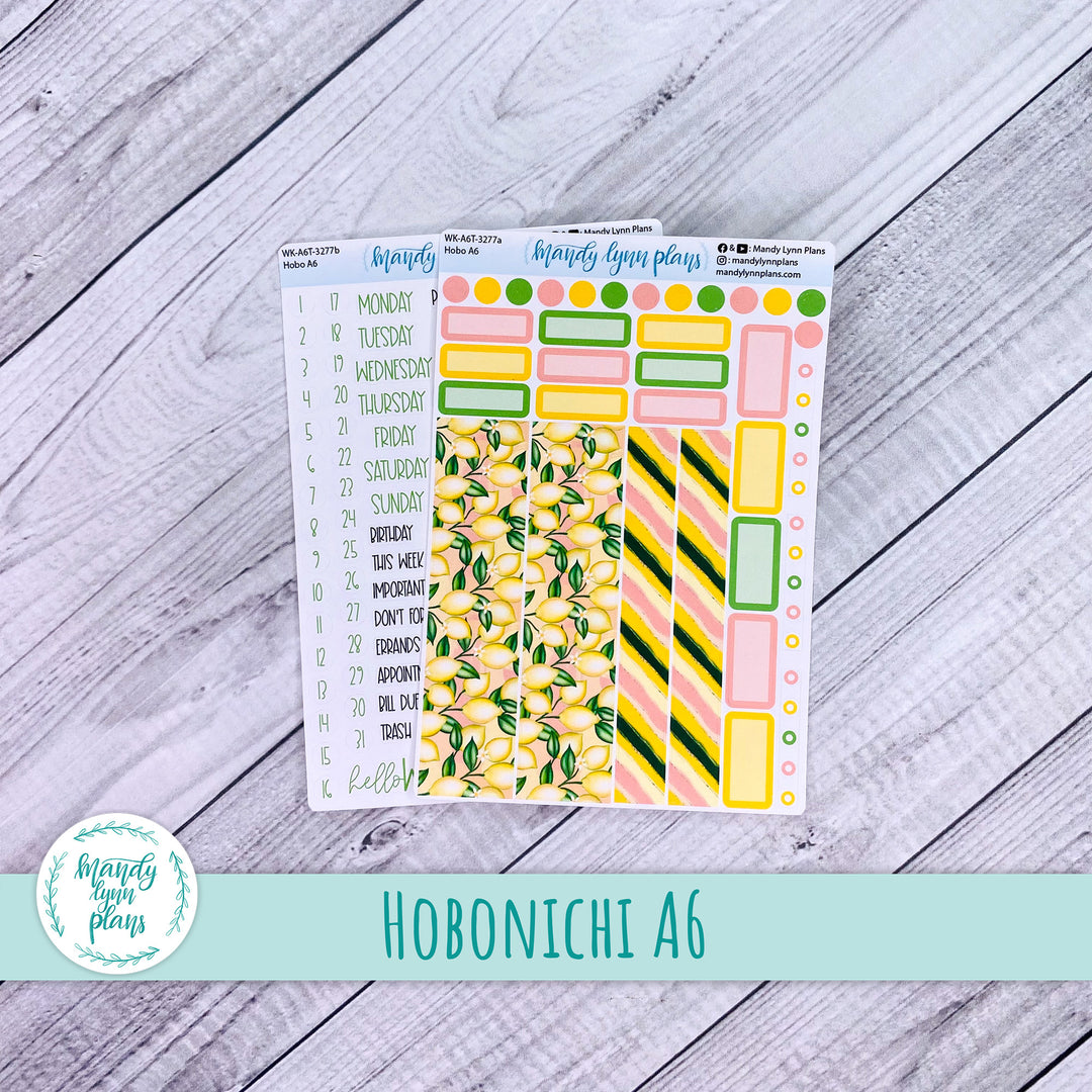 Hobonichi A6 Weekly Kit || Lemons || WK-A6T-3277